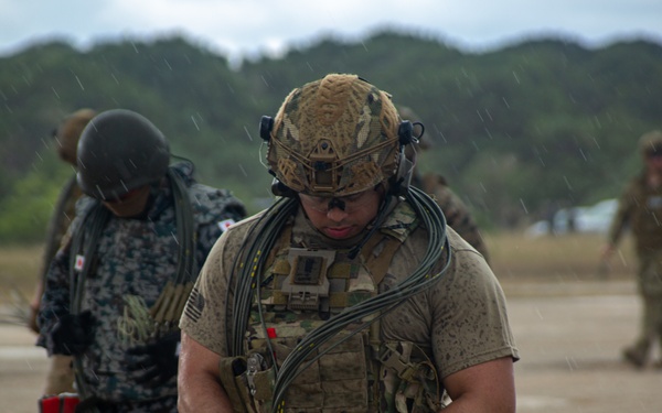 Multilateral EOD Techs Clear Air Field