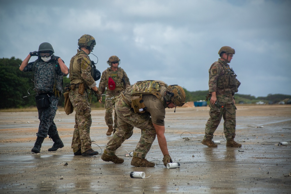 DVIDS - Images - Multilateral EOD Techs Clear Air Field [Image 8 of 16]