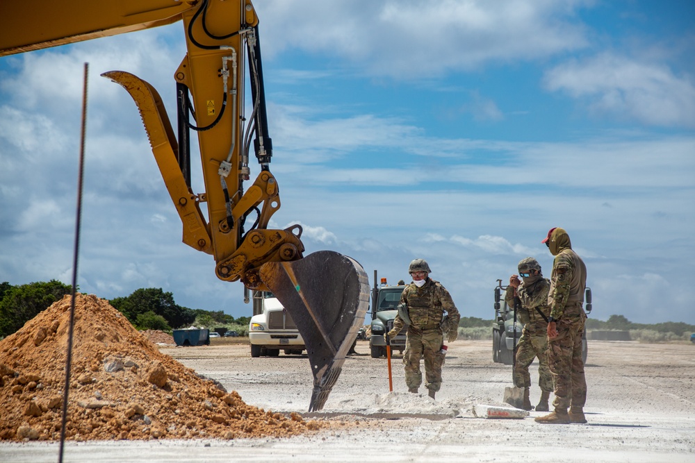 Multilateral EOD Techs Clear Air Field