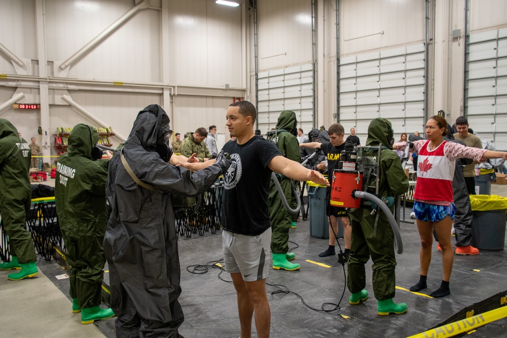 NCNG JTF Assist with CBRN Training During AEP22