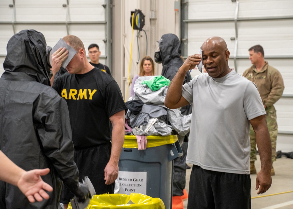 NCNG JTF Assist with CBRN Training During AEP22
