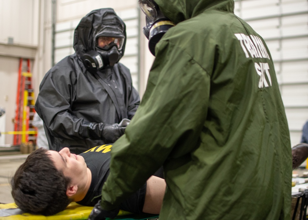 NCNG JTF Assist with CBRN Training During AEP22