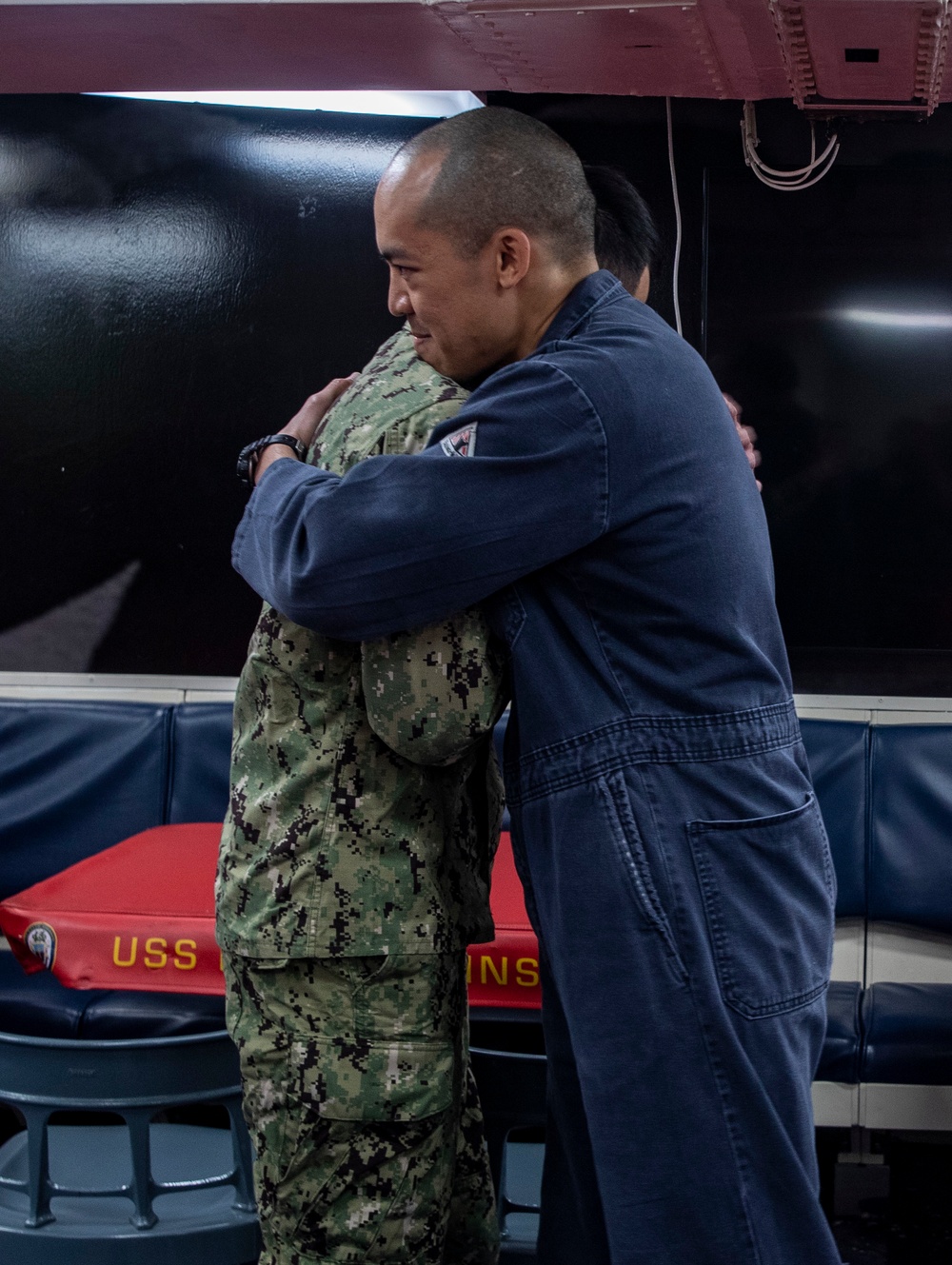 Sailors Re-Enlist Aboard USS Ralph Johnson (DDG 114)