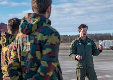 48 FW hosts F-35 tour for Belgian air force