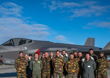 48 FW hosts F-35 tour for Belgian air force