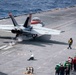 F/A-18E Super Hornet Launches Off Of The Flight Deck