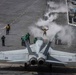 F/A-18E Super Hornet Prepares To Launch Off Of The Flight Deck