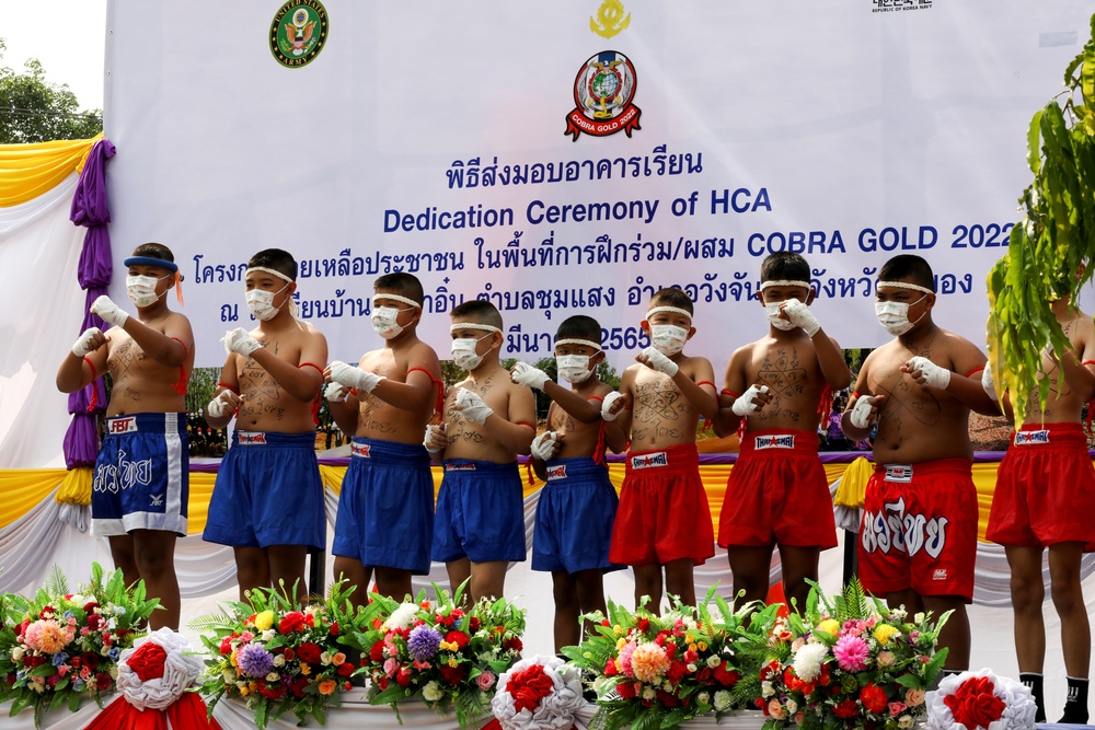 Cobra Gold 2022 closes with dedication ceremony