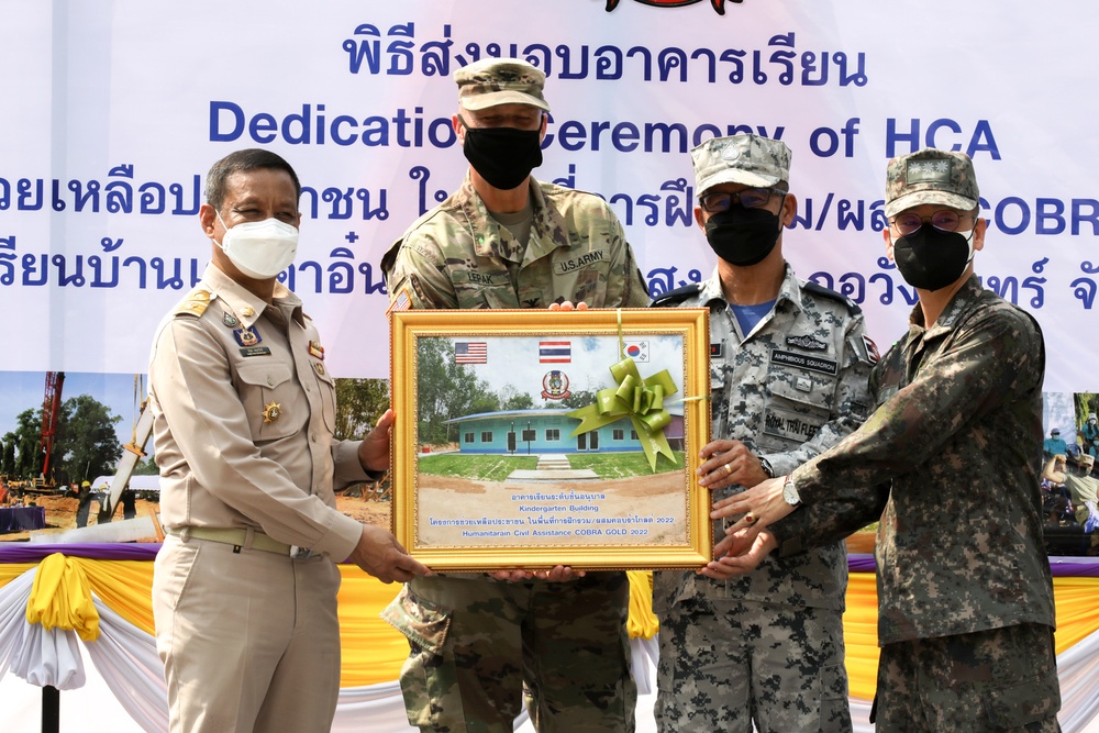 Cobra Gold 2022 closes with dedication ceremony