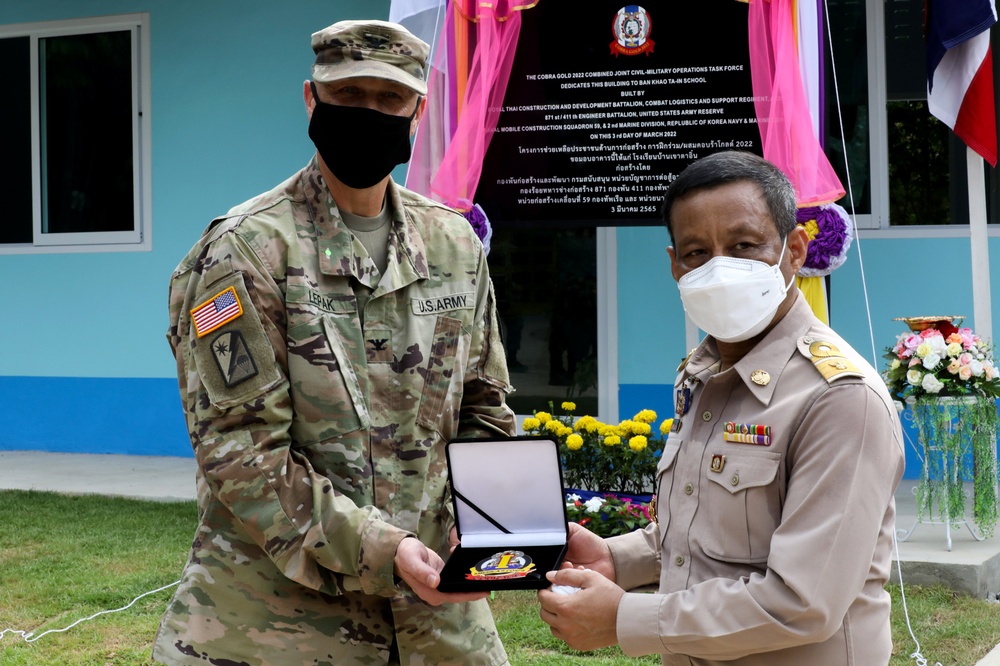 Cobra Gold 2022 closes with dedication ceremony