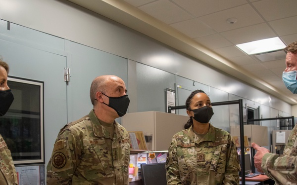 AFMS senior leaders visit 59 MDW medics