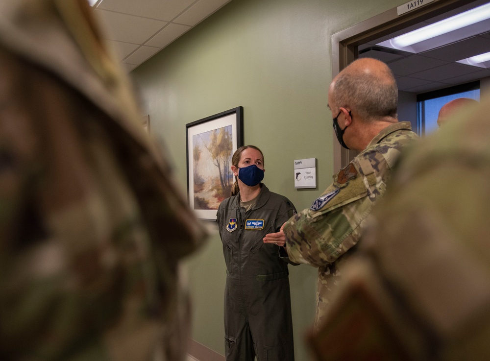 AFMS senior leaders visit 59 MDW medics