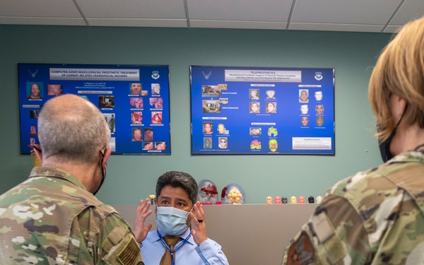 AFMS senior leaders visit 59 MDW medics