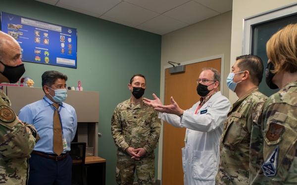 AFMS senior leaders visit 59 MDW medics