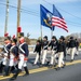 USS Constitution marches in Cape Cod St. Patrick's Day Parade