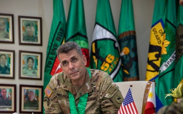 Maj. Gen. McFarlane visits Philippines during Salanknib 22