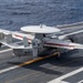 An E-2C Hawkeye Makes An Arrested Gear Landing