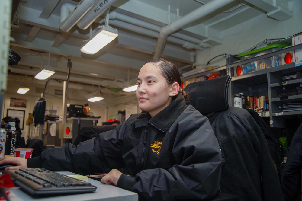 The Harry S. Truman Carrier Strike Group is on a scheduled deployment in the U.S. Sixth Fleet area of operations in support of naval operations to maintain maritime stability and security.