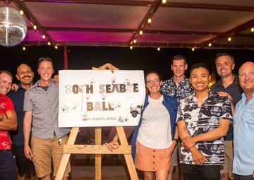Seabees Deployed to Djibouti Hold 80th Anniversary Ball