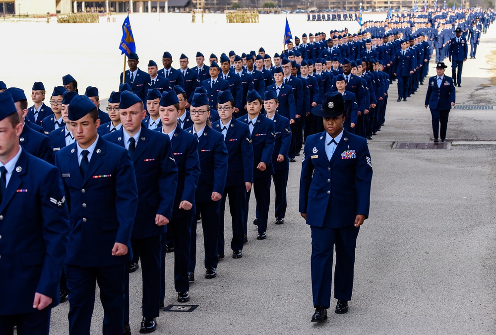 326 Training Squadron Basic Military Graduation