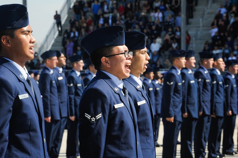 326 Training Squadron Basic Military Graduation