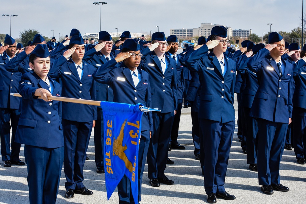 326 Training Squadron Basic Military Graduation