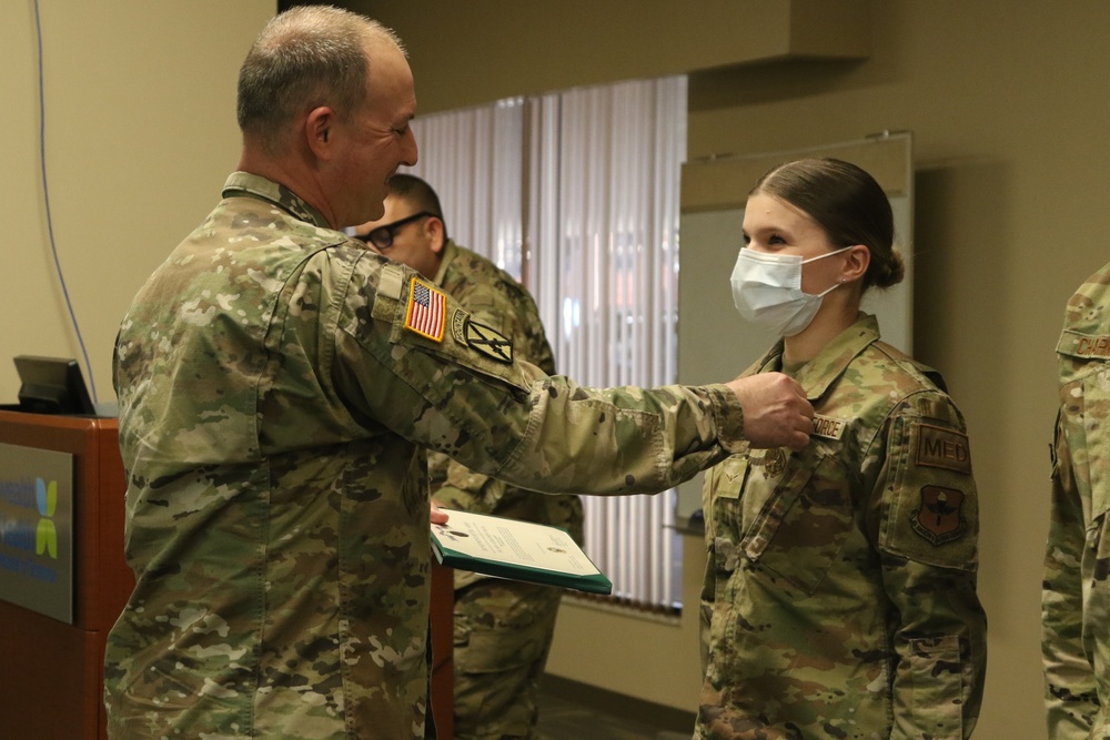 U.S. Air Force medical team departs Commonwealth Health Regional Hospital of Scranton