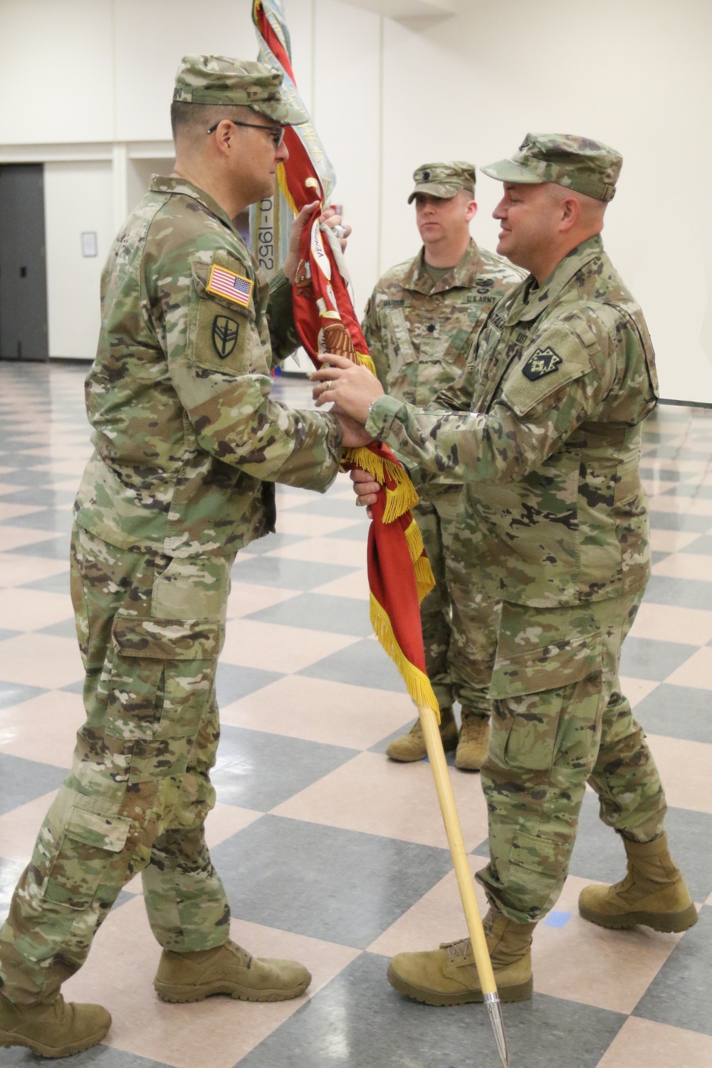 228th Transportation Battalion change of command