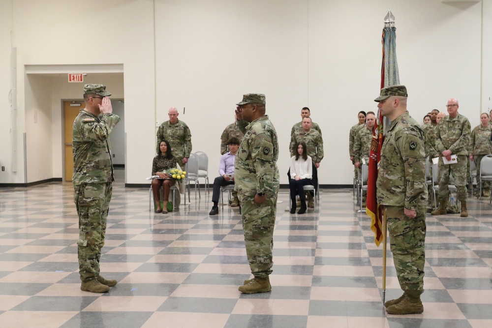 228th Transportation Battalion change of command