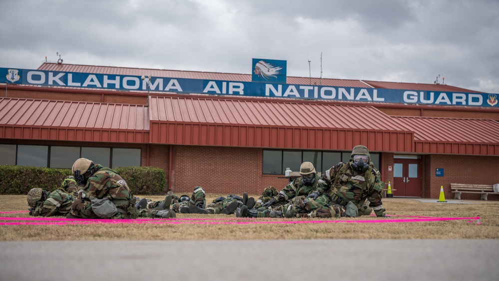 138th Fighter Wing conducts ATSO training exercise