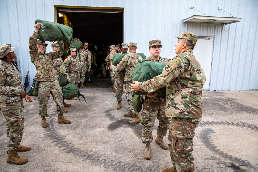 453rd Cargo Transfer Company Mobilization Ceremony