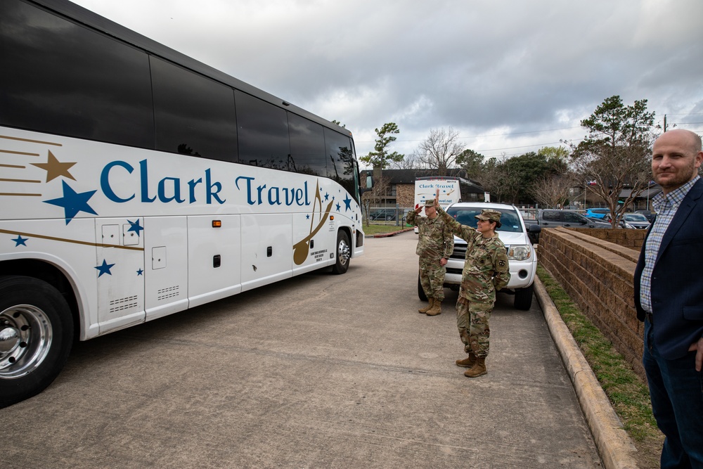 453rd Cargo Transfer Company Mobilization Ceremony