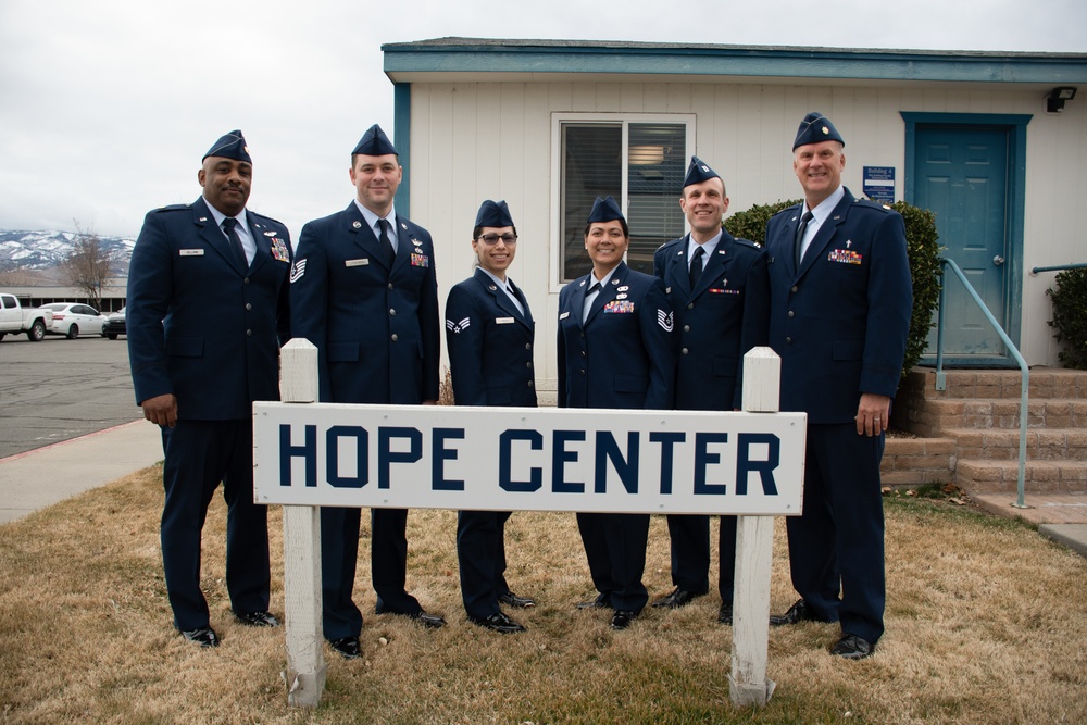 The 152nd Airlift Wing Chaplain Corps re-brands the Chapel as the Hope Center