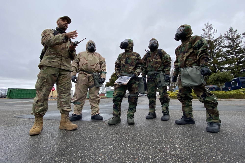 DVIDS - Images - 129th Rescue Wing conducts CBRN training [Image 3 of 4]