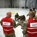 Photo of 116th Maintenance Group practicing Wartime Survival Skills