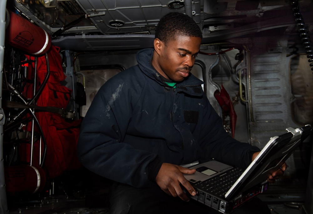 The Harry S. Truman Carrier Strike Group is on a scheduled deployment in the U.S. Sixth Fleet area of operations in support of naval operations to maintain maritime stability and security.