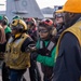 The Harry S. Truman Carrier Strike Group is on a scheduled deployment in the U.S. Sixth Fleet area of operations in support of naval operations to maintain maritime stability and security.