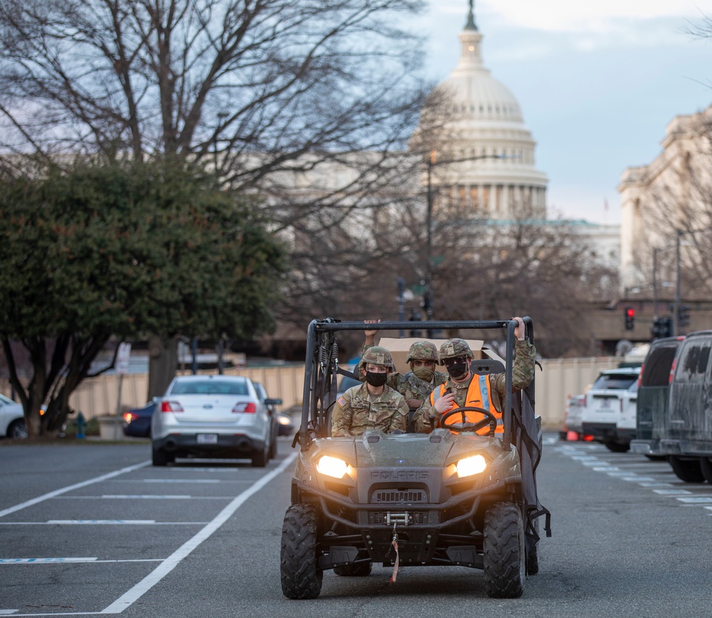 Vermont National Guard Support D.C. and Capitol Police During State of the Union