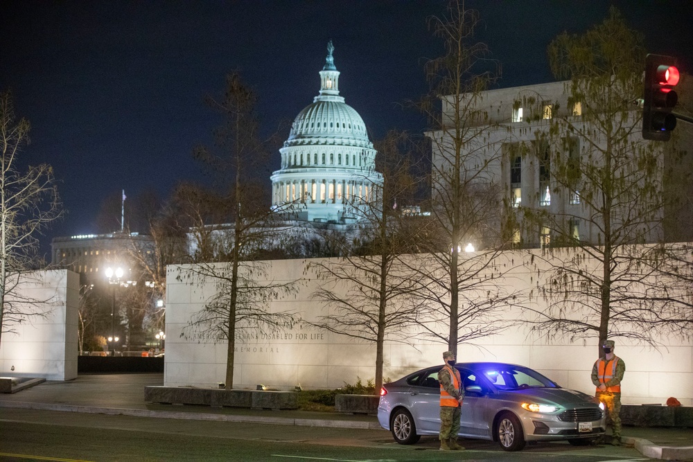 Vermont National Guard Support D.C. and Capitol Police During State of the Union