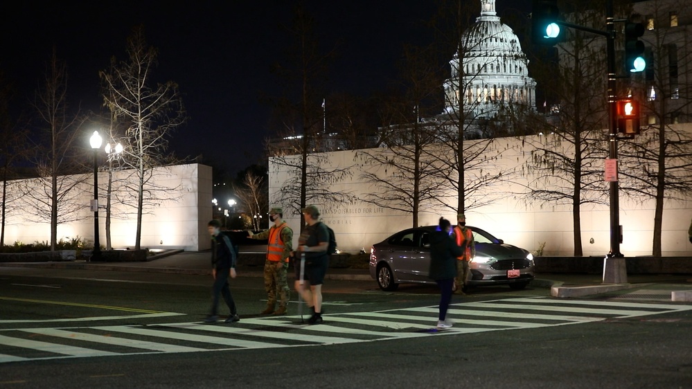 Vermont National Guard Support D.C. and Capitol Police During State of the Union