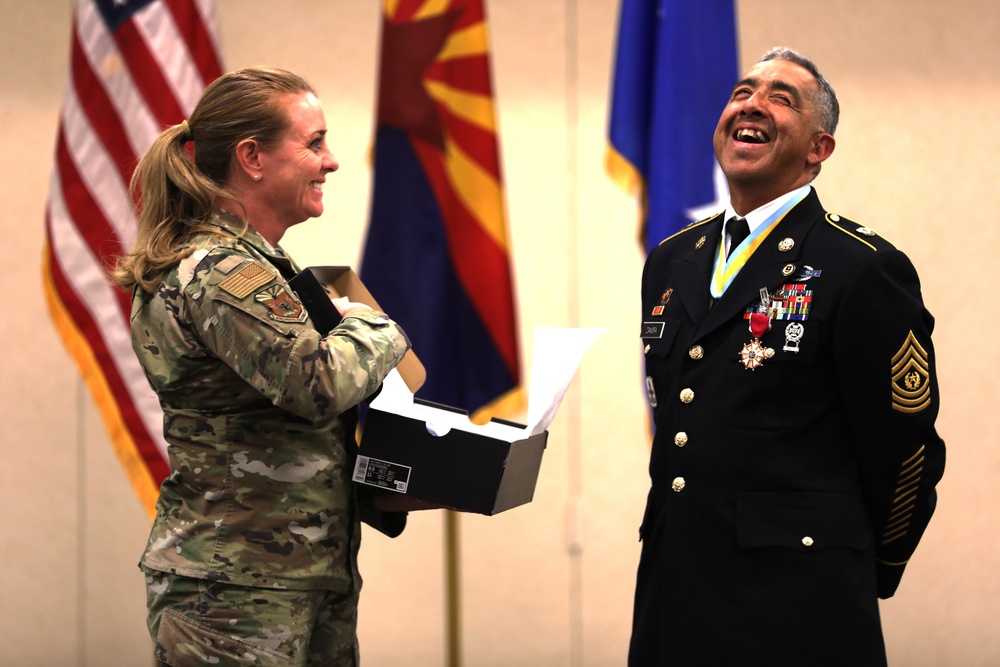 AZNG Senior Enlisted Leader Retires