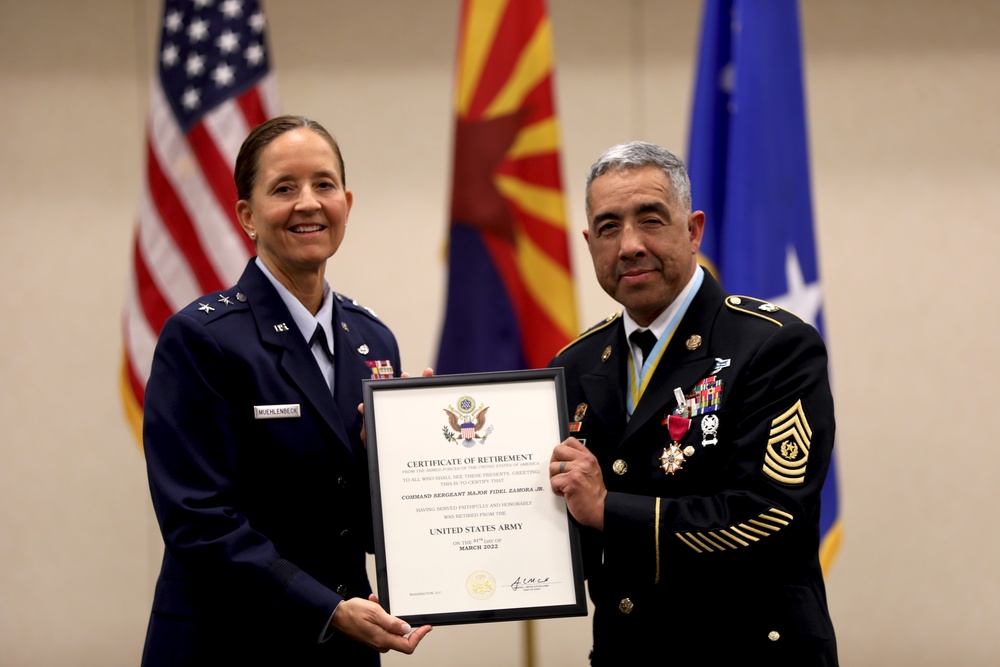 AZNG Senior Enlisted Leader Retires