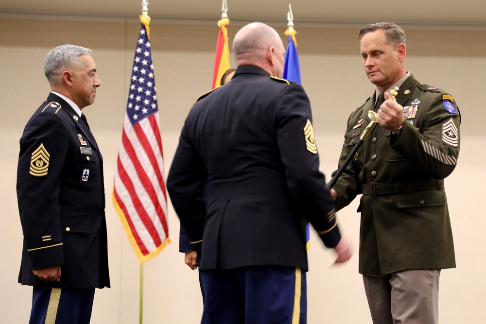 AZNG Senior Enlisted Leader Change of Command