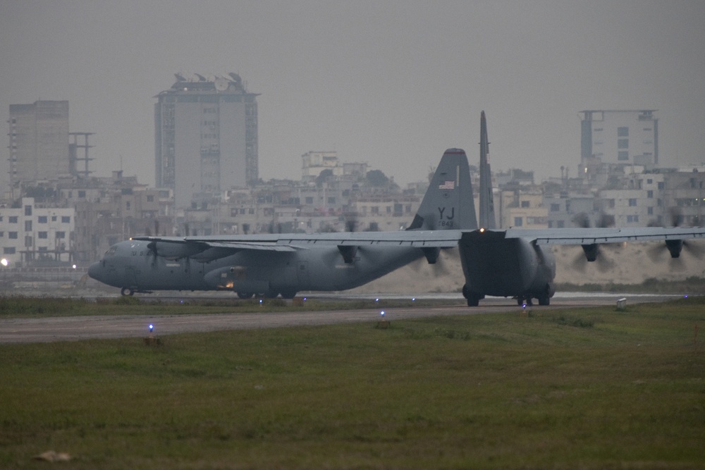 U.S., Bangladesh Air Forces test night vision during Cope South