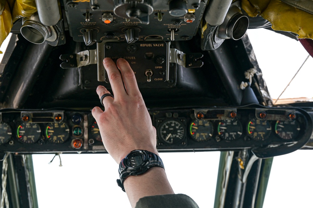 B-52 Stratofortress conducts Cope North Sortie during a Bomber Task Force mission on Andersen AFB