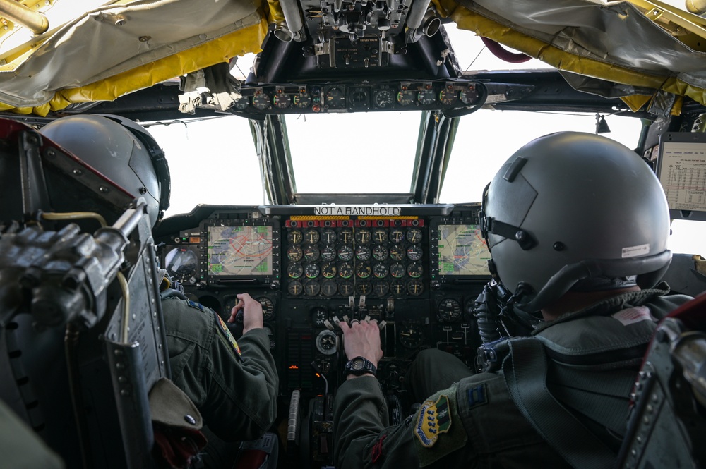 B-52 Stratofortress conducts Cope North Sortie during a Bomber Task Force mission on Andersen AFB