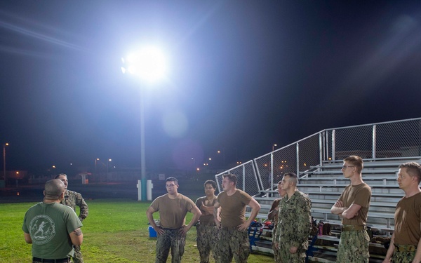 NMCB THREE Seabees discuss warrior mindset during MCMAP Tie-ins