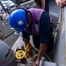 Sailors Aboard USS Ralph Johnson (DDG 114) Conduct Replenishment-at-Sea with USNS Carl Brashear (T-AKE-7)