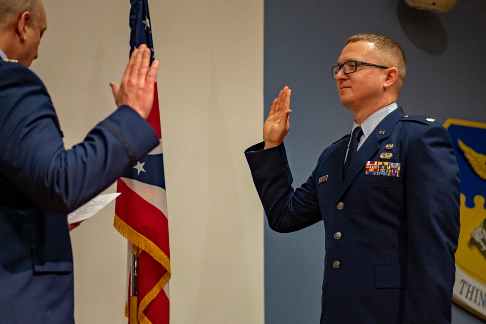 Mason promoted to Lt. Col.
