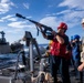 Sailors Aboard USS Ralph Johnson (DDG 114) Conduct Replenishment-at-Sea with USNS Carl Brashear (T-AKE-7)